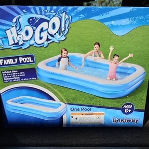 Blue Family Pool for Kids